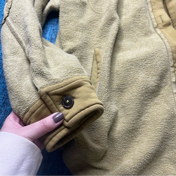 Free People Ruby Jacket in Dirty Olive Shacket - Picture 3 of 9